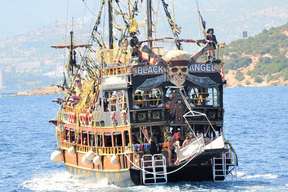 Black Angel Pirate Boat Experience in Bodrum