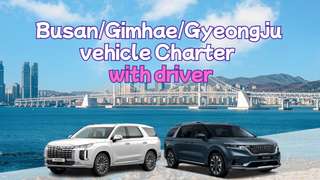 Private Car Charter Service with English-Speaking Driver | Busan/Gyeongju/Gimhae