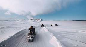 Langjökull Glacier Snowmobile Experience from Reykjavik