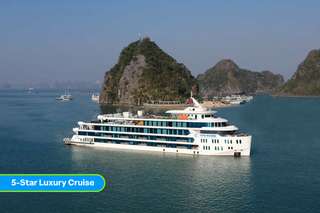 Ha Long Bay Tour with 5-Star Premium Cruise - 1 Day Tour, RM 193