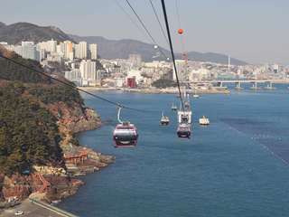 3-Hour Busan Day Tour: Songdo Maritime Cable Car, BIFF Square & Jagalchi Market with Japanese Guide | South Korea