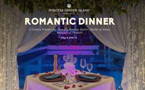 Romantic Dinner at Princesa Garden Island Resort | Philippines