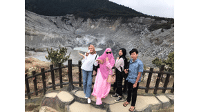 Tangkuban Perahu Tour, Begonia Flower Garden, The Lodge Maribaya, Floating Market & Farm House - 1 Day