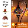 Select from various lamp designs, such as the Swan Lamp