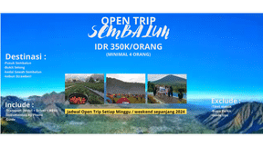 Open Trip Lombok Throughout 2024.