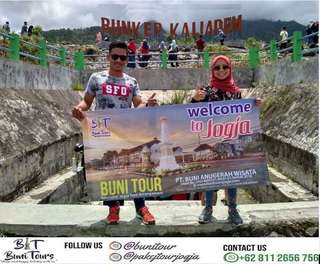 PAKET TOUR JOGJA SATU HARI (Merapi tour by jeep, Tebing Brexi, Candi Ijo dan Heha Sky View) by Buni Tours Jogja, Rp 624.000