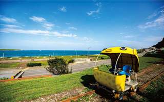 [Time-limited 17% Off] Taiwan Shen′ao Rail Bike Experience | New Taipei City, Taiwan, ₱ 271.98