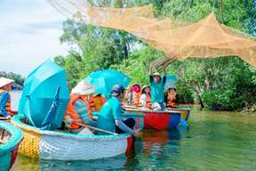 Bamboo Basket Boat Tour in Phu Quoc