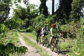 Fun Countryside Cycling and Kiulu Rafting in Sabah