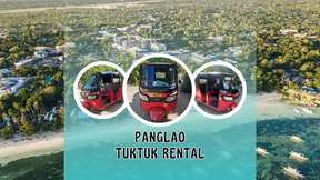 Thuê Xe Tuktuk 4 Giờ Với Lái Xe Có Kinh Nghiệm Ở Panglao | Bohol