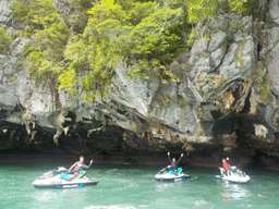 Fun Island Hopping by Jet Ski