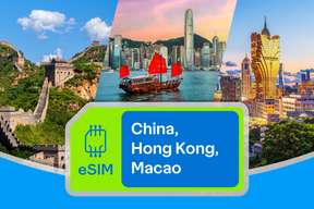eSIM untuk Tiongkok, Hong Kong, dan Makau oleh Billion Connect