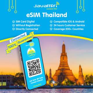 4G Travel eSIM Thailand by JavaMifi