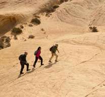 Hiking in the Valley of Fire