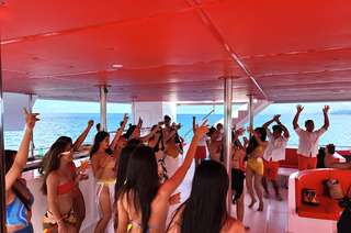 Boracay Red Whale Party Yacht Cruise Experience | Philippines
