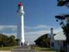 Visit the Split Point lighthouse and boardwalk at Aireys Inlet