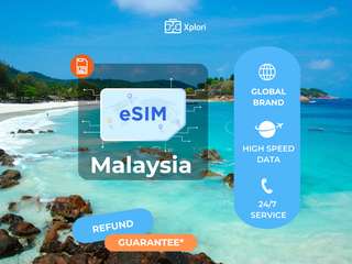 [Special Offer] eSIM for Malaysia by Xplori (1 - 30 Days, up to 60GB High Speed Data)