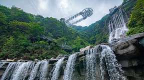 Guangzhou Private Day Tour to Gulong Canyon and Glass Bridge