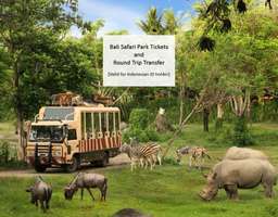 Bali Safari Park Tickets and Round Trip Transfers, Rp 450.000