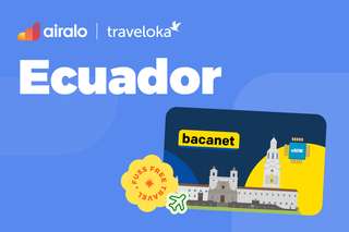 Airalo Ecuador e-Sim Package, Rp 134.075