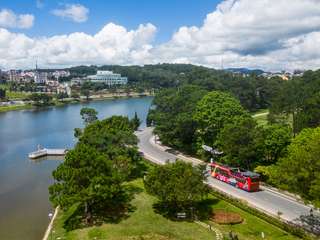 Da Lat Double Decker Bus by City Sightseeing