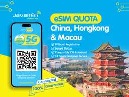 JavaMifi提供的中国、香港、澳门4G旅行eSIM
