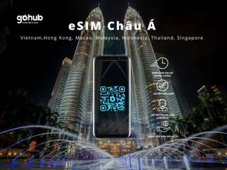 4G eSIM for Southeast Asia (5 Countries), Hongkong & Macao by GoHub , Rp 52.150