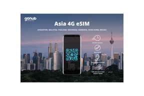 4G eSIM for Southeast Asia (4 Countries), Hongkong & Macao by GoHub 