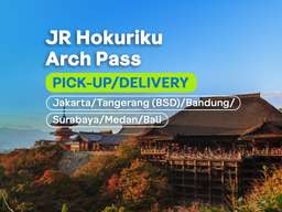 (Pick-Up/Delivery Khusus Indonesia) JR Hokuriku Arch Pass 7 Hari