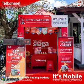Telkomsel Padang Padang Sim Card, RM 117