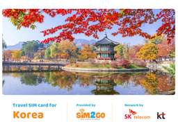 4G SIM Card for South Korea - Pickup/Delivery in Vietnam