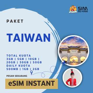 5G eSIM for Taiwan by SIM GO KING, 103.882 VND