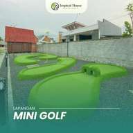 Mini Golf at Tropical House and Mini Golf Yogyakarta