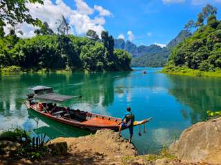 Private Trip from Krabi to Khao Sok by Longtail Boat - 10 Hours