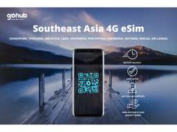 4G eSIM Card for Southeast Asia, Sri Lanka & Macao by GoHub