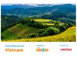 4G SIM Card for Vietnam - Pickup/Delivery in Vietnam by Sim2Go