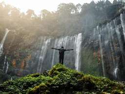 Exploration of Tumpaksewu Waterfall Lumajang by DMB INDONESIA