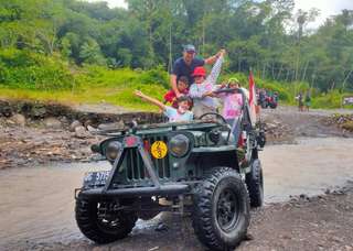Trip Jogja 1 Hari  Lava Tour Merapi, Tebing Breksi, Obelix