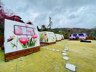 Nantou｜Cingjing Jianqing Garden Resort｜Camper, Starry Sky Tower Tent, Luxury Camping Experience One Stay, Two Food