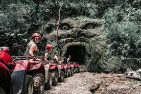 ATV Kuber, Track Goa, Air Terjun, Sawah, Hutan, Sungai