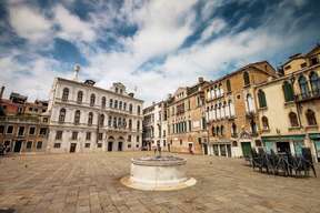 Morning walking tour of St. Mark's Square with gondola ride