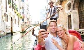 Morning walking tour of St. Mark's Square with gondola ride