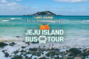 Jeju Island West One-Day Bus Tour｜Luxury, economical tour with lunch