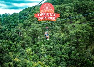 Trượt Zipline 1500 mét tại Datanla Đà Lạt, VND 925.000