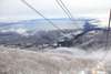 Ascend on the Beppu Ropeway above a fairytale-like winter scene