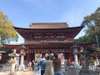 The main complex of Dazaifu is under maintenance