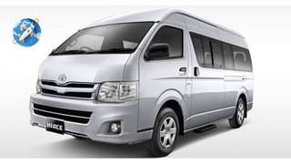 CHEAP HIACE CAR RENTAL IN BALI, RM 208
