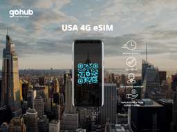 eSIM 4G GoHub dùng tại Hoa Kỳ
