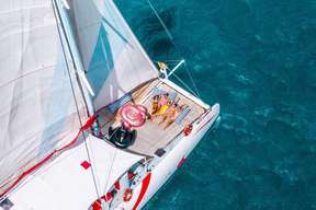 Join in Catamaran day trip to Coral, Racha and Maiton Island by Fossette