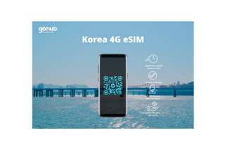 eSIM 4G GoHub dùng tại Hàn Quốc, 56.538 VND